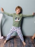 Dvodijelna pidžama - khaki - SINSAY - small1