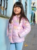 Tepitud jope - pastellroosa - SINSAY - small1