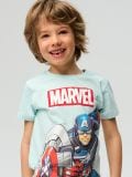 Футболка Marvel - блідо-бірюзовий - SINSAY - small4