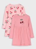 Kleit, 2 paari - roosa - SINSAY - small1