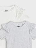 Bodi, 2 tk - valge - SINSAY - small16