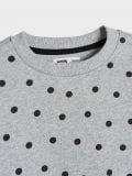 Bluza w kropki - szary - SINSAY - small2