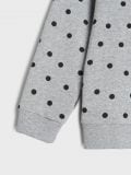 Bluza w kropki - szary - SINSAY - small3