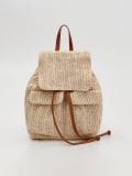 Plecak w stylu boho - kremowy - SINSAY - small1
