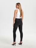 Rifle high waist skinny - čierna - SINSAY - small5