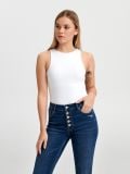 Kavbojke high waist skinny - mornarica - SINSAY - small4