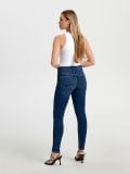 Kavbojke high waist skinny - mornarica - SINSAY - small5