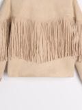 Jakna s frufruji - nude - SINSAY - small18