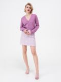 Rozpinany sweter - różowy - SINSAY - small2