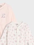 Komplet 2 pajacev - pastelno roza - SINSAY - small16