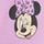 Športne hlače Minnie Mouse - orhideja