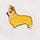 Socken, 3er-Pack corgi - Creme