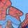 Sandale Spider-Man - plava