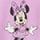 Haljina Minnie Mouse - orhideja