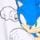 T-särk Sonic the Hedgehog - valge