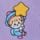 Luggage strap - purple