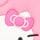 Ovitek za iPhone 15 Hello Kitty - roza