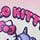 Einekarpide komplekt Hello Kitty - mitmevärviline