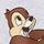 Majica  Chip ’n’ Dale - antracit