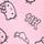 Set pijamale cu Hello Kitty - roz-pastel