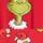 Kaheosaline pidžaamakomplekt Grinch - punane