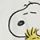 Bodi Snoopy - nude