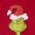 Mikina Grinch - červená