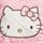 Jastučnice 2 komada Hello Kitty - orhideja