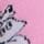 Komplet 2 parov nogavic The Moomins - roza