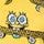 Zeķes SpongeBob, iepakojumā 2 pāri - daudzkrāsains