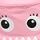 Pouch bag Zombie Dash - pink