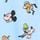 Dvodijelna pidžama Mickey Mouse - bledoplavo