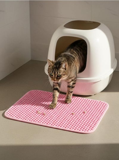 Килимок під котячий туалет