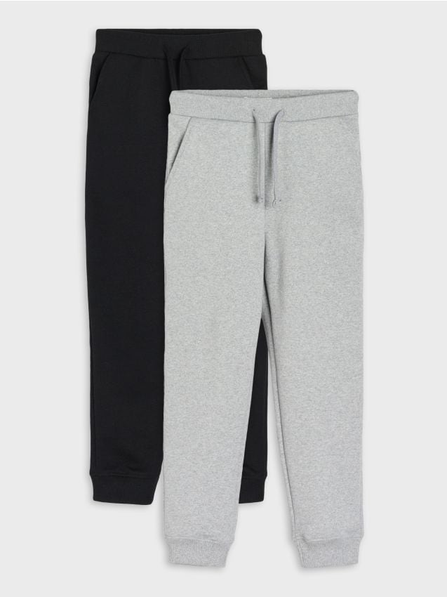 Sinsay - Set de 2 perechi de pantaloni sport - gri-neutru