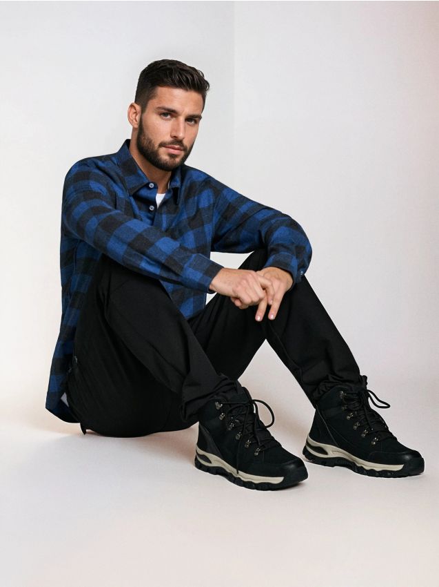 Sinsay - Nepremokavé členkové topánky - čierna