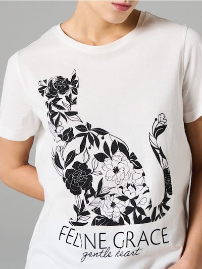 Puuvillane t-särk pildiga