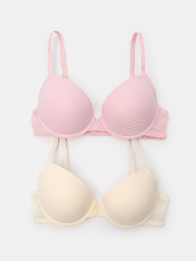 Sinsay - Push up podprsenka 2 pack - viacfarebná