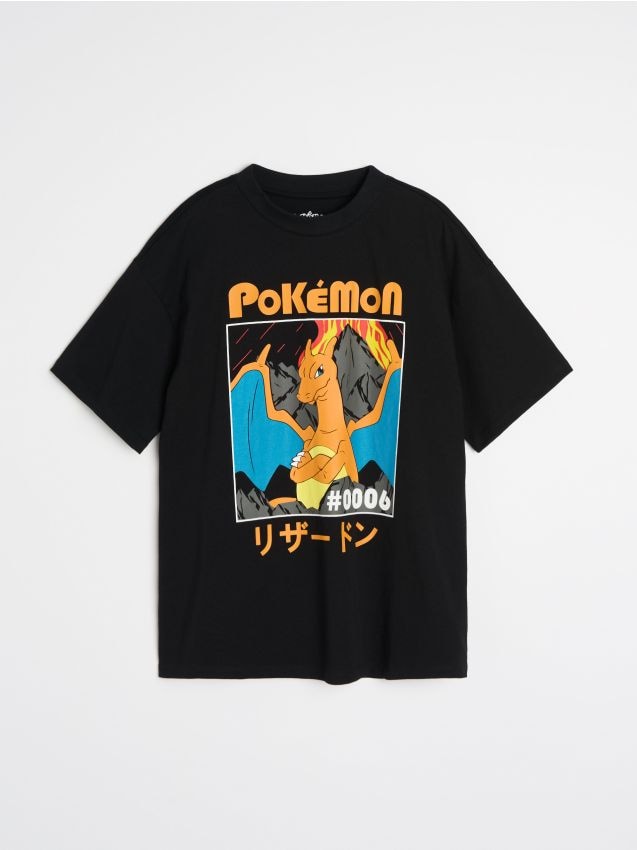 Sinsay - Pamučna majica s printom Pokémon