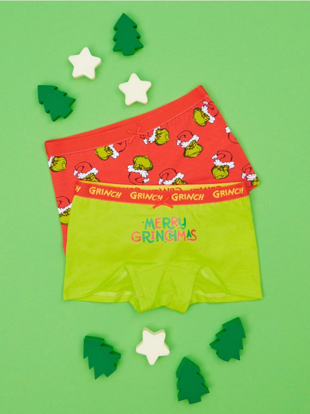Majtki 2 pack Grinch - SINSAY