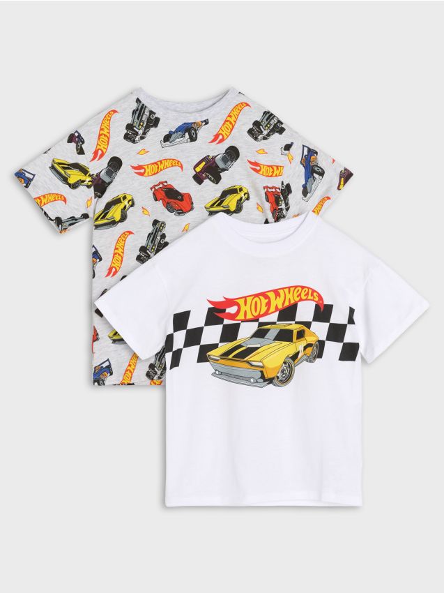 Koszulki 2 pack Hot Wheels - SINSAY