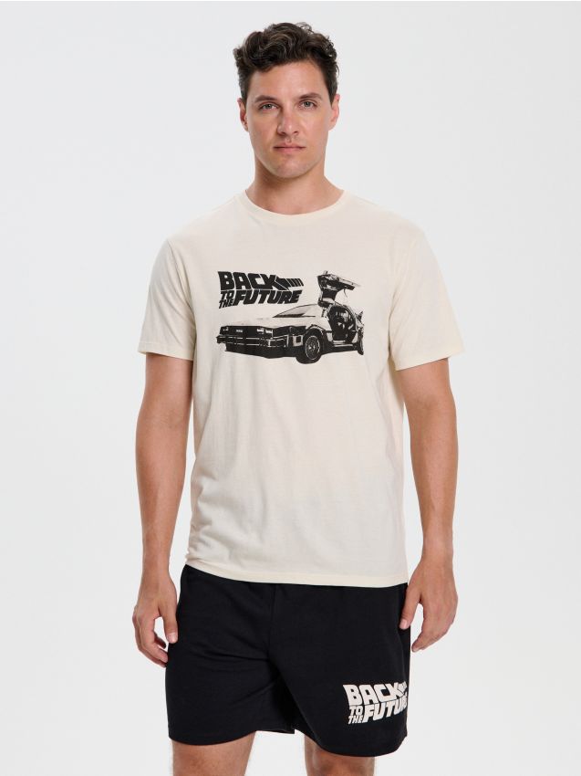 Zweiteiliges Pyjama-Set BACK TO THE FUTURE - SINSAY