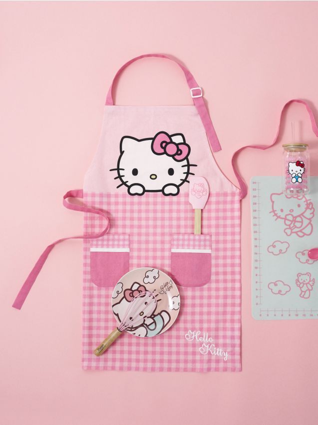 Sinsay - Fartuch dziecięcy Hello Kitty - różowy