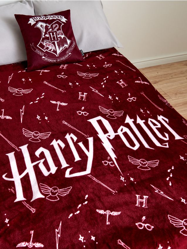 Harry potter sales blanket and pillow