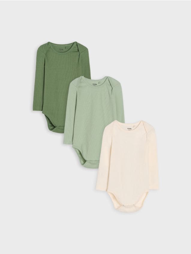 Sinsay - Body reiat 3 pack - crem