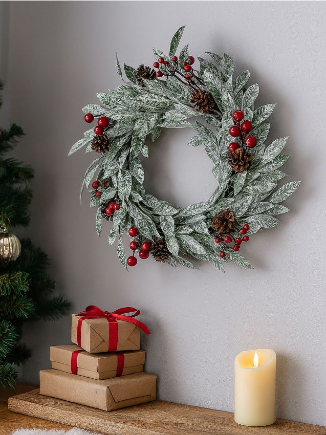 Sinsay - Dekoratívny vianočný veniec - viacfarebná