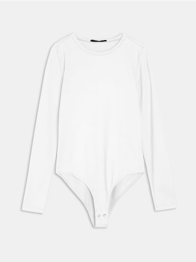 Полиамидно боди с дълъг ръкав
