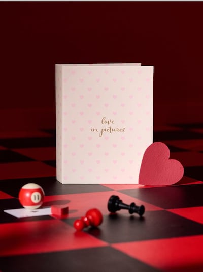 Valentinstags-Fotoalbum