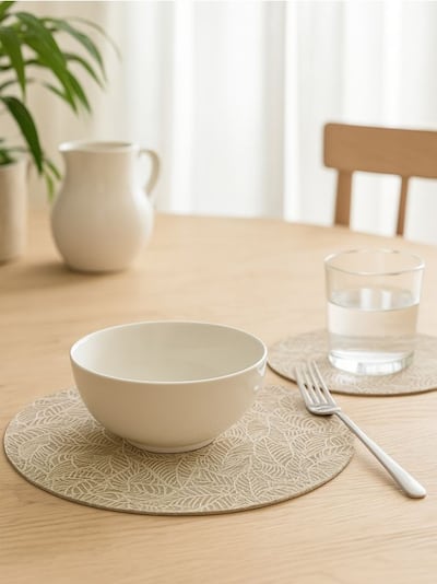 Podkładki na stół z roślinnym wzorem 2 pack