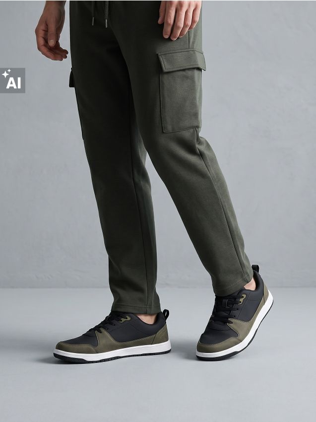 Sinsay - Pantofi sport din piele ecologică - multicolor