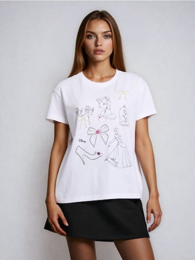 Puuvillane t-särk pildiga Cinderella